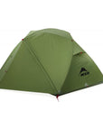 MSR  Elixir 2-Person Backpacking Tent 2026 (Green) closed door