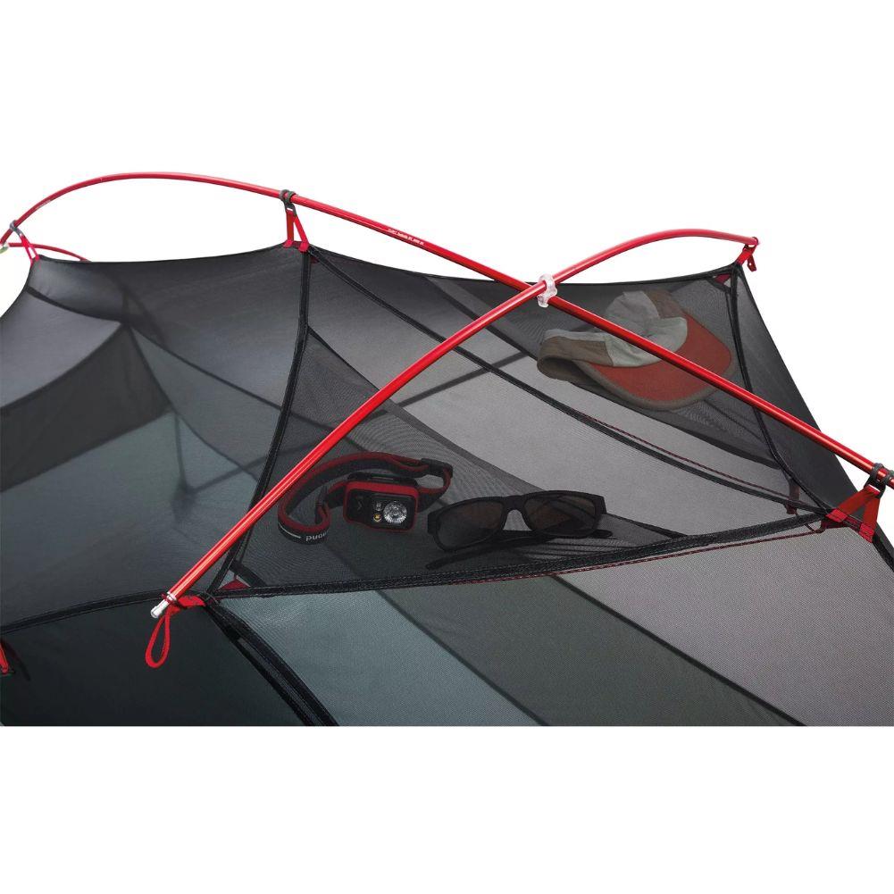 Hubba Hubba LT 1-Person Backpacking Tent (Green) red bar