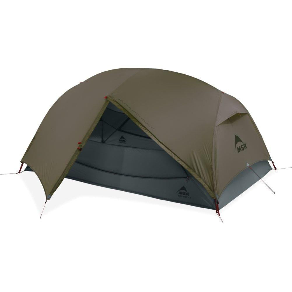 MSR  Hubba Hubba LT 2-Person Backpacking Tent (Green)