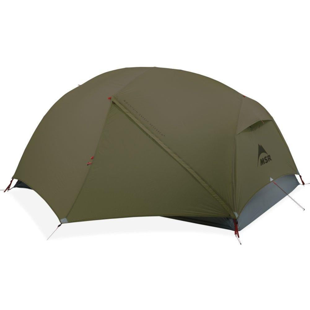 MSR  Hubba Hubba LT 2-Person Backpacking Tent (Green) closed