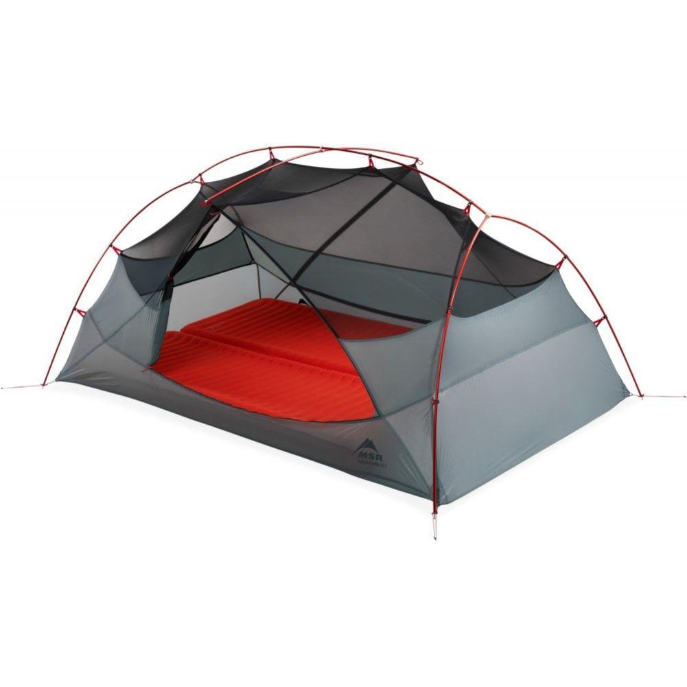 MSR  Hubba Hubba LT 2-Person Backpacking Tent (Green) nmats