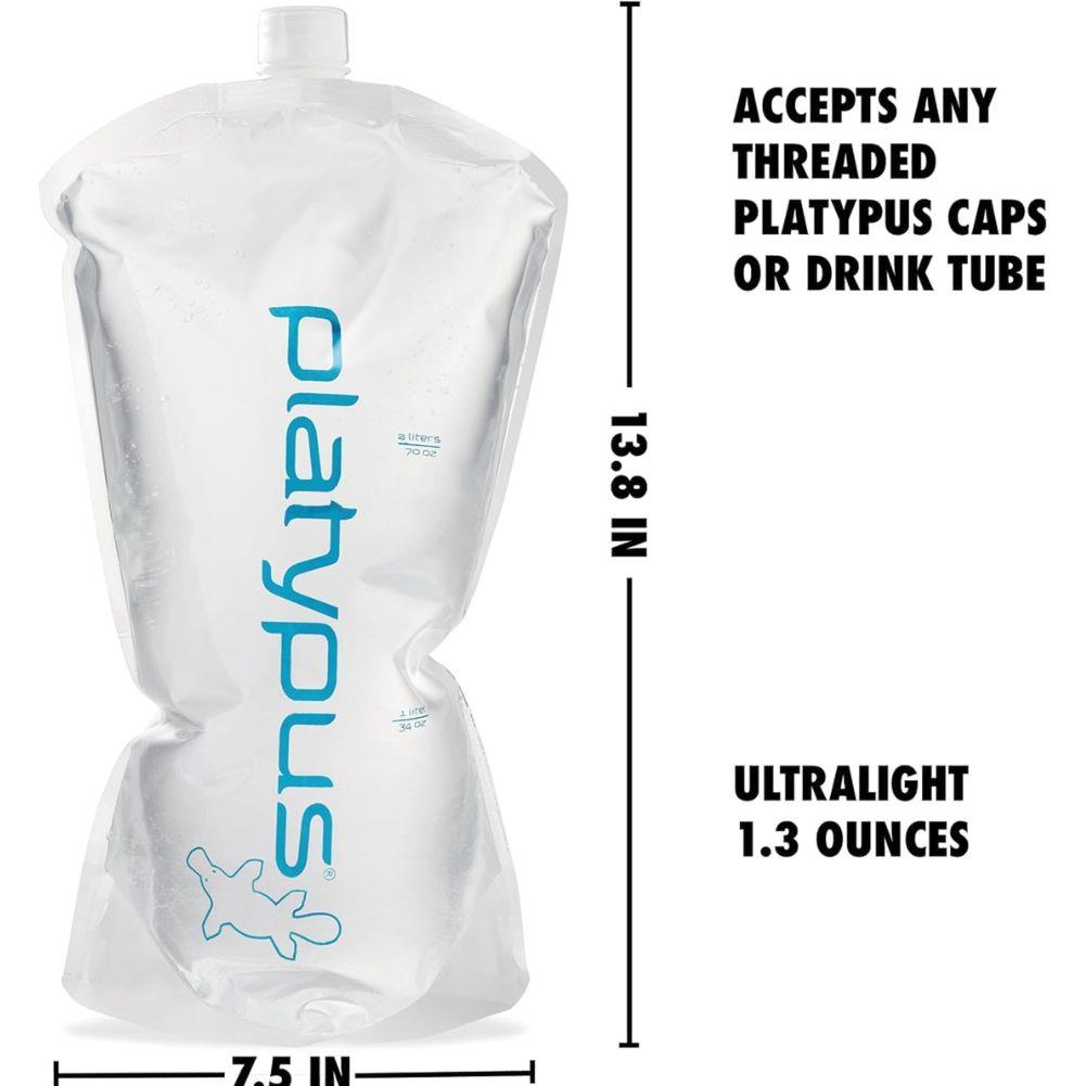 Platypus Platy 2.0L Bottle sizes