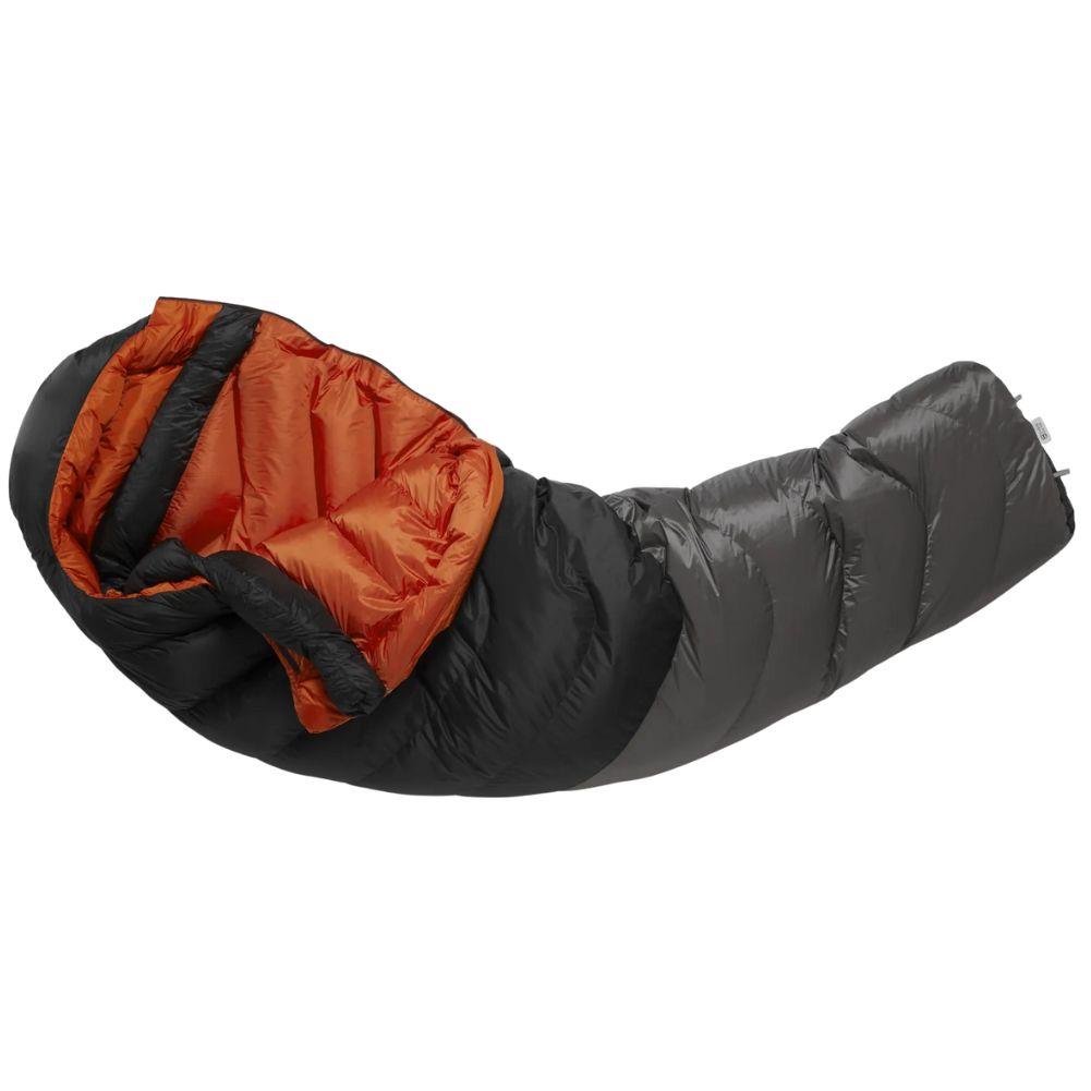 Rab Neutrino Pro 900 Regular Down Sleeping Bag (-22C) - Left Zip (Granite)