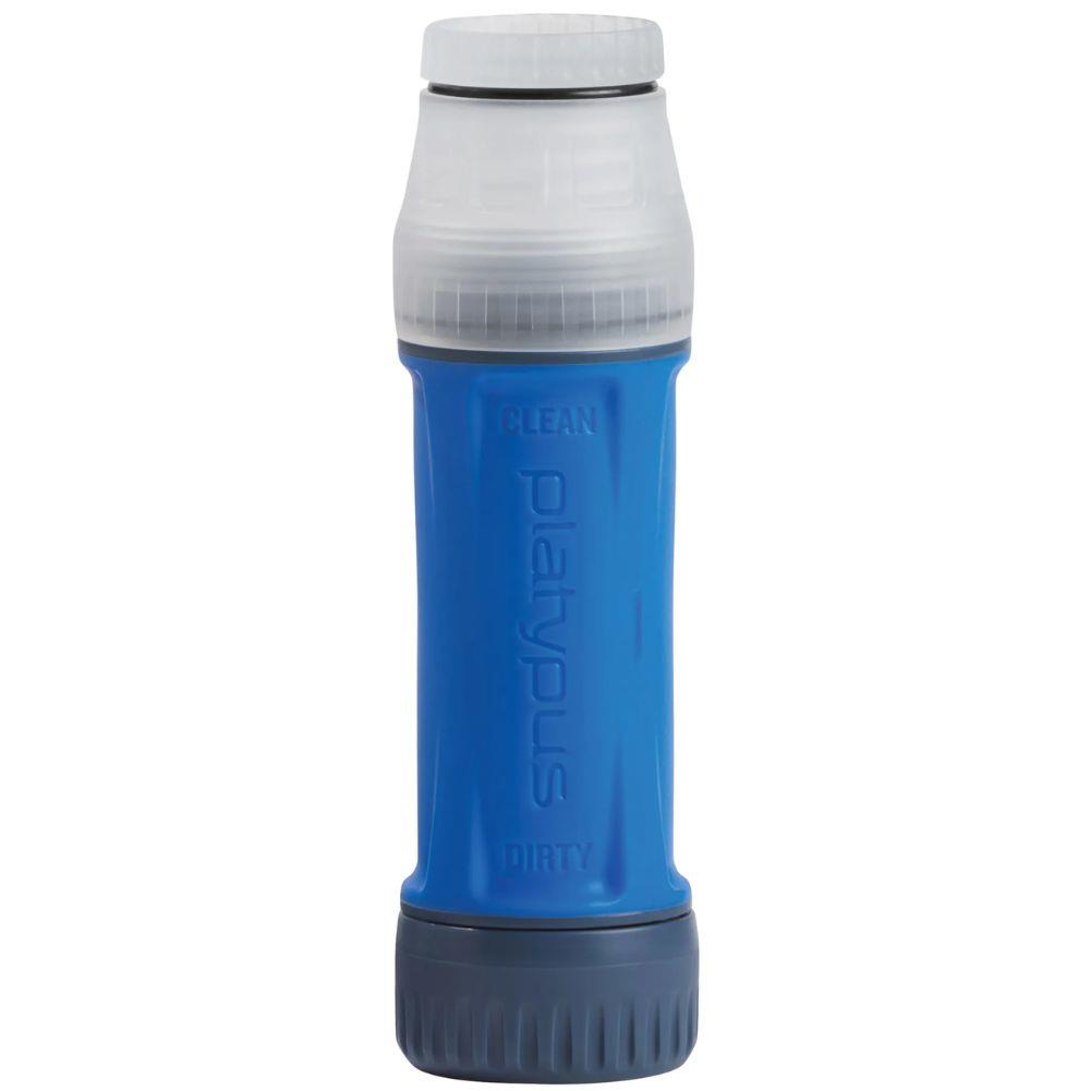 Platypus QuickDraw Filter (Blue) clear cap on