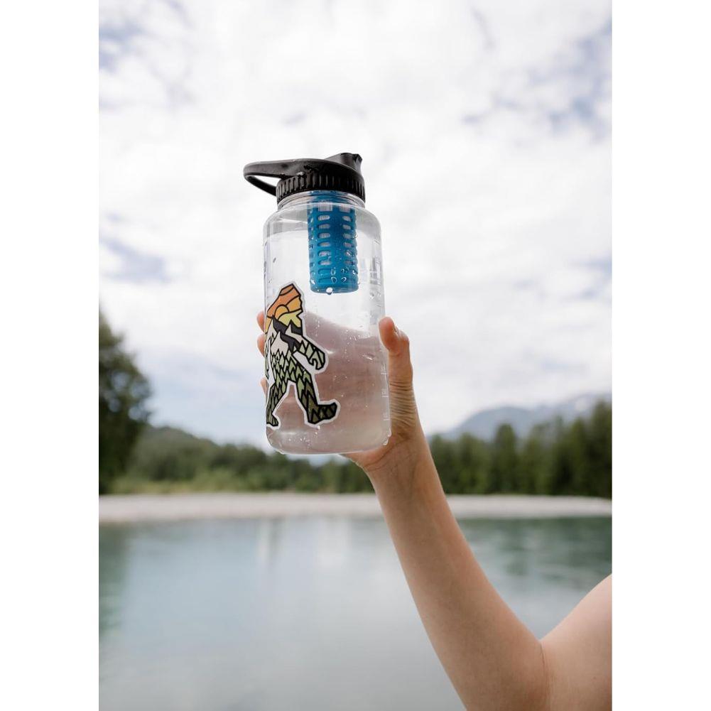 Platypus DayCap In-Bottle Filter hold bottle