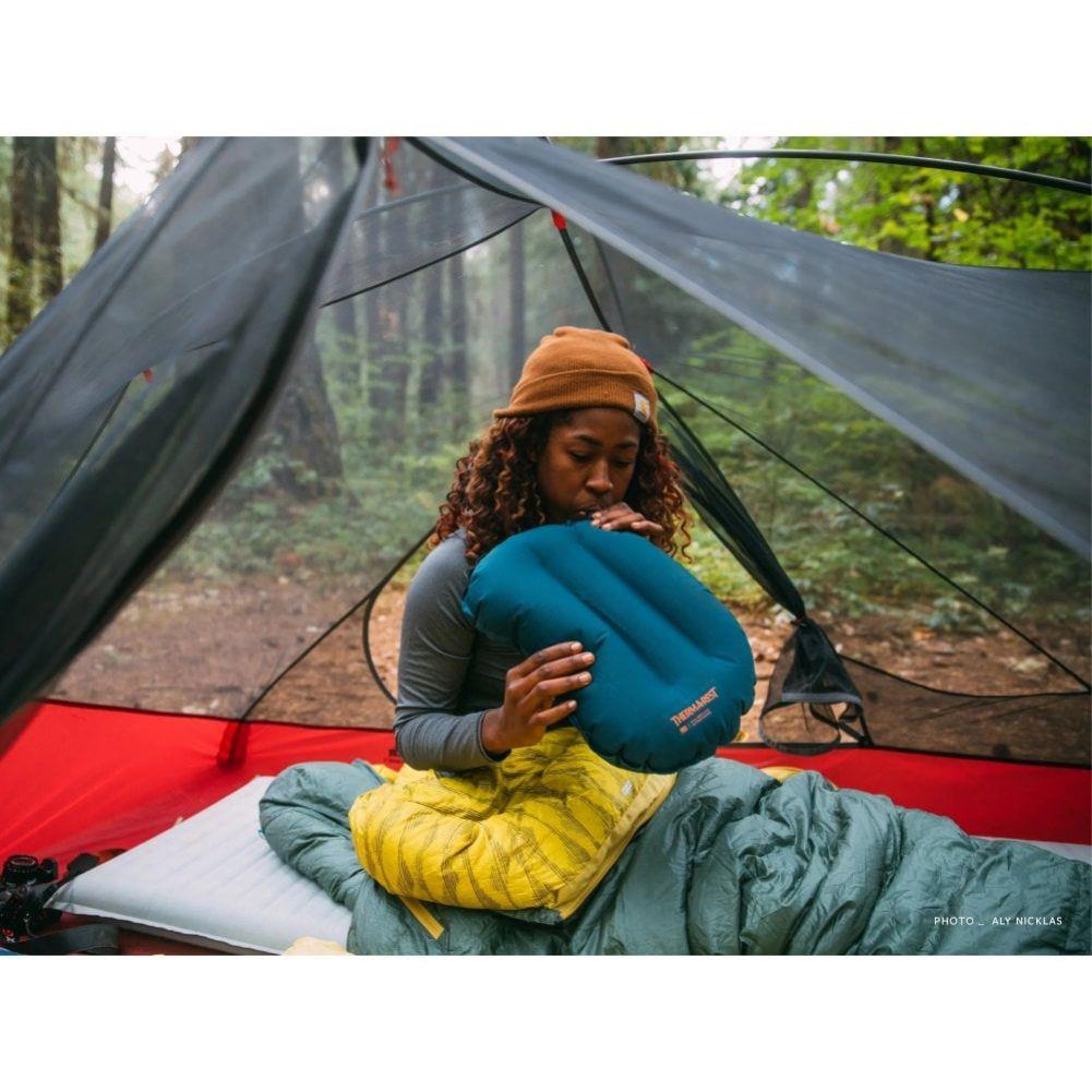 Therm-a-Rest Air Head Lite Pillow - Regular (Deep Pacific) more blow