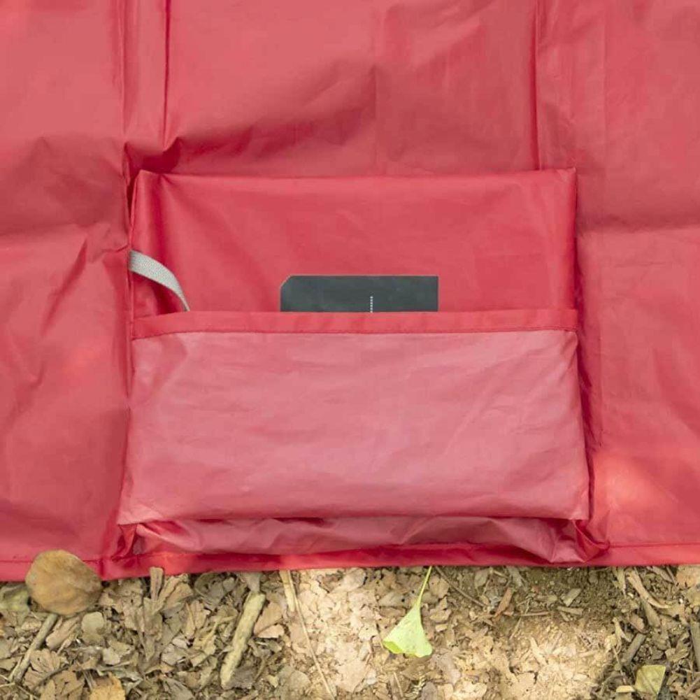 MSR Universal Tent Footprint 4 Regular red