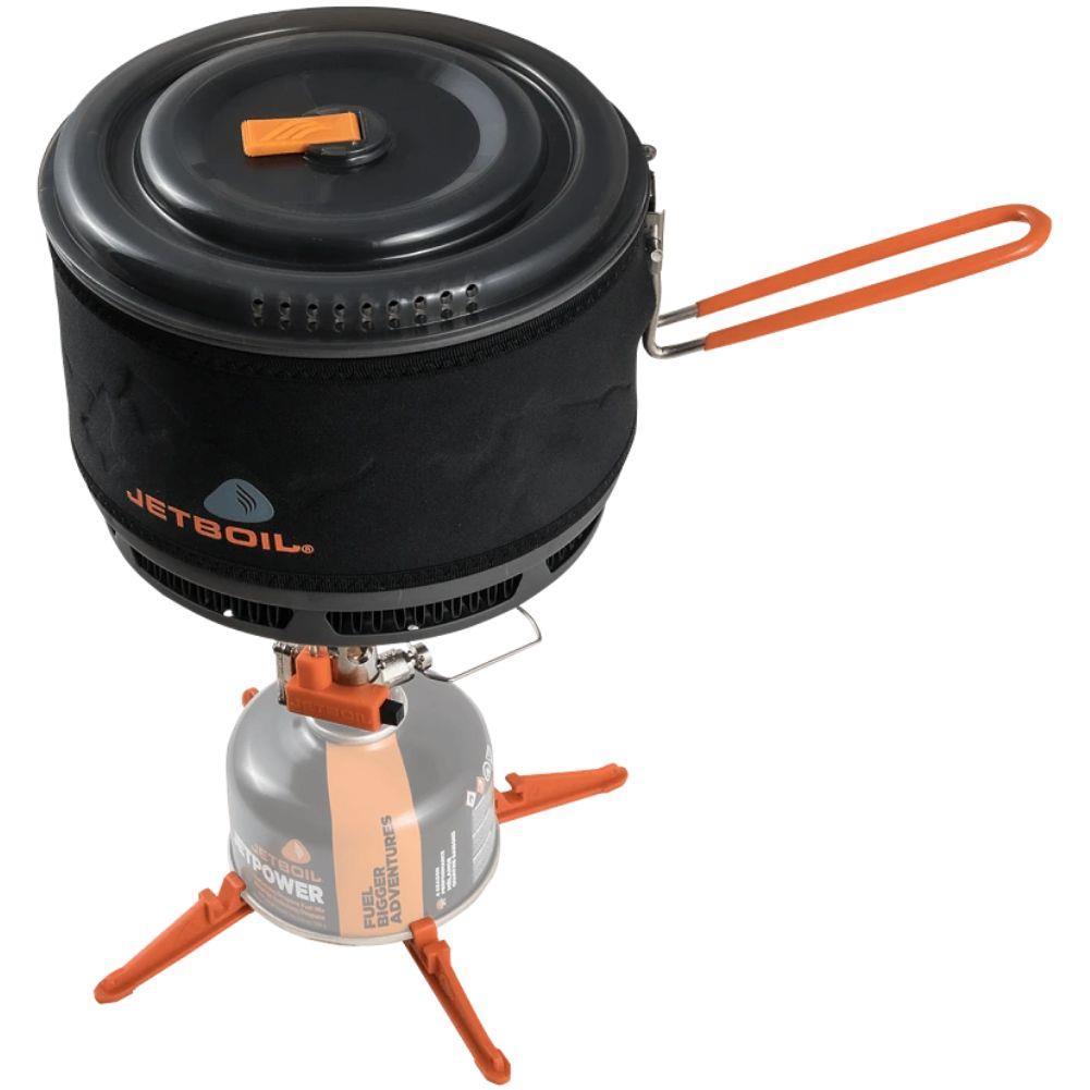Jetboil 1.5L Ceramic FluxRing Cook Pot angle top