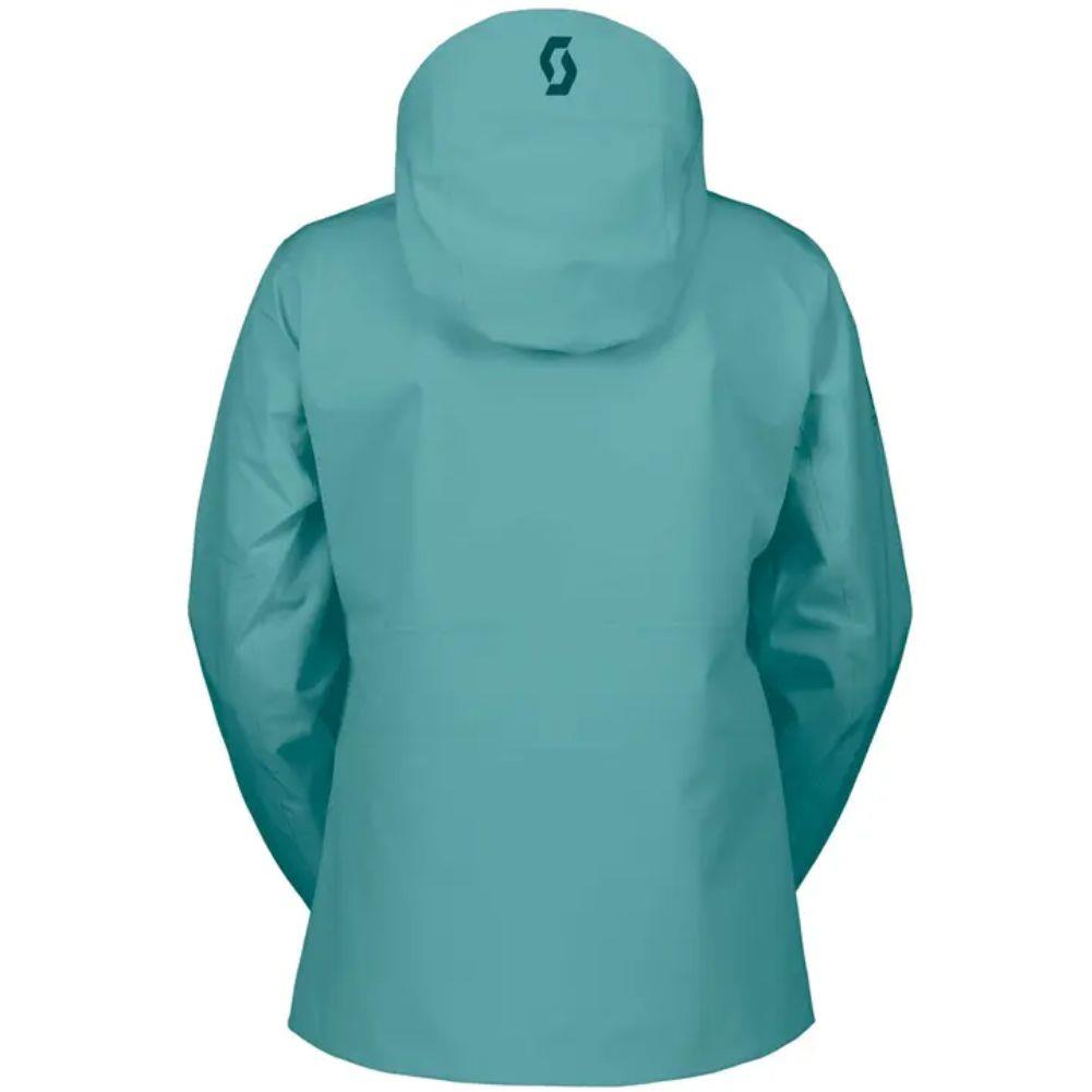 SCOTT Women's Explorair 3 Layer Jacket (Frosty Blue) back