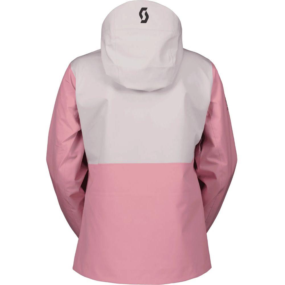 SCOTT Women's Explorair 3 Layer Jacket (Paradise Pink/Bliss Pink) back