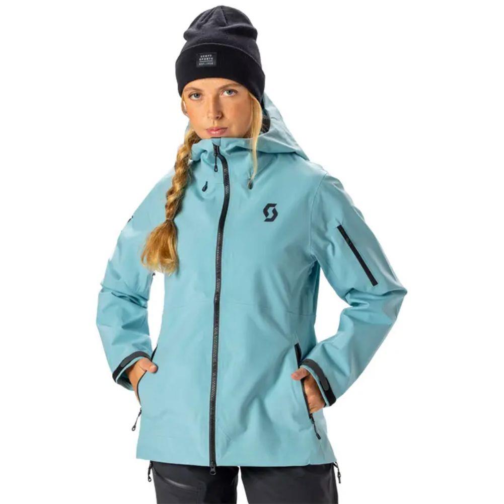 SCOTT Women's Explorair 3 Layer Jacket (Paradise Pink/Bliss Pink) front