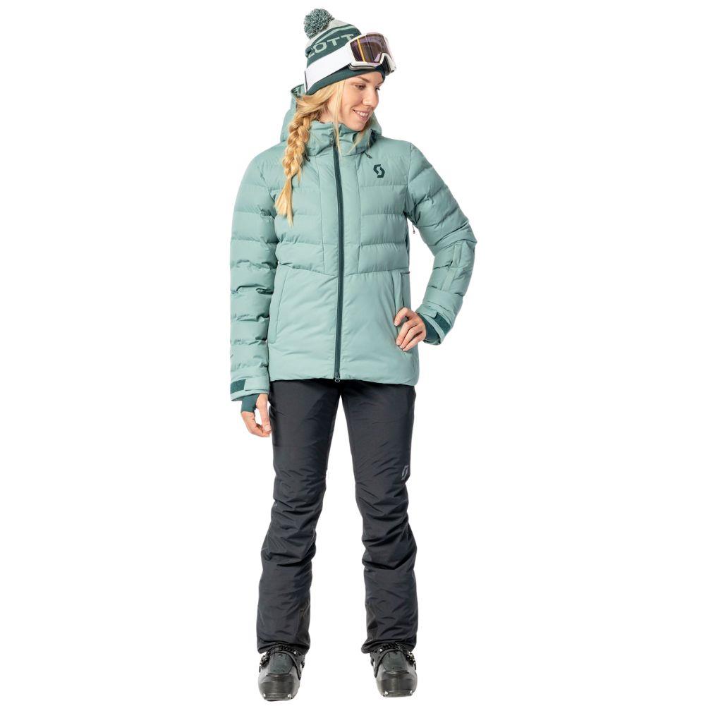 SCOTT Women's Ultimate Warm Jacket (Frosty blue) ful body
