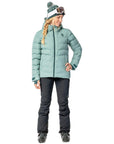 SCOTT Women's Ultimate Warm Jacket (Frosty blue) ful body