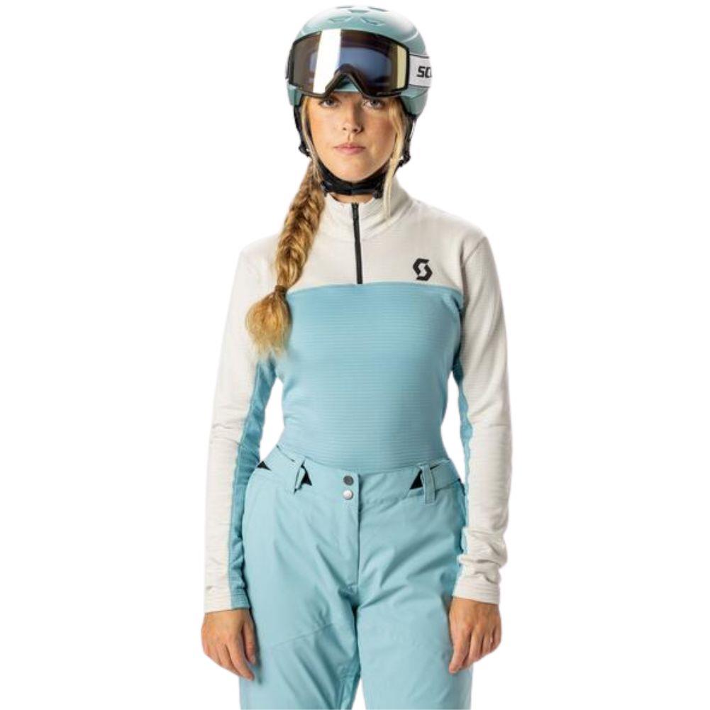 SCOTT Women's Defined Light Pull-over (Frosty Blue/Dust White) model