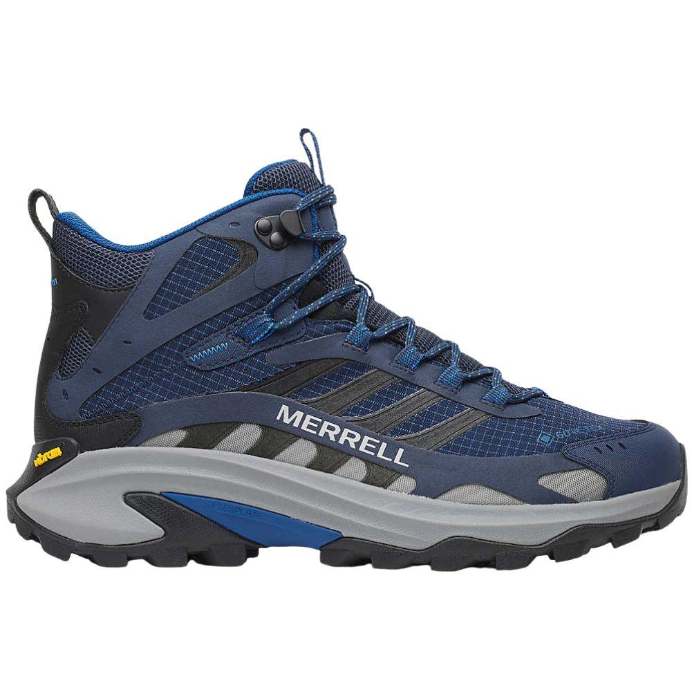 Merrell Men's Moab Speed 2 Mid GORE-TEX Hiking Boots (Navy Night)