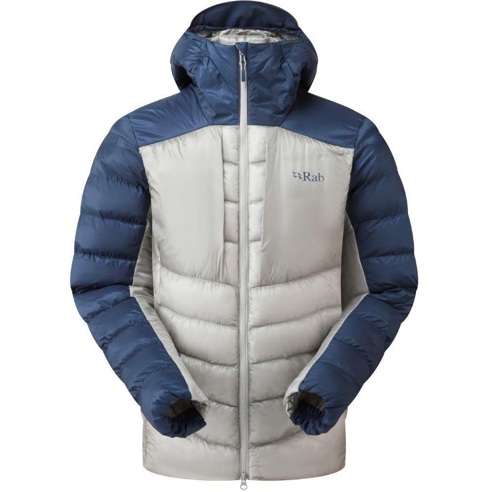 Rab Men's Cirrus Ultra Insulated Hooded Jacket (Tempest Blue/Light Zinc)