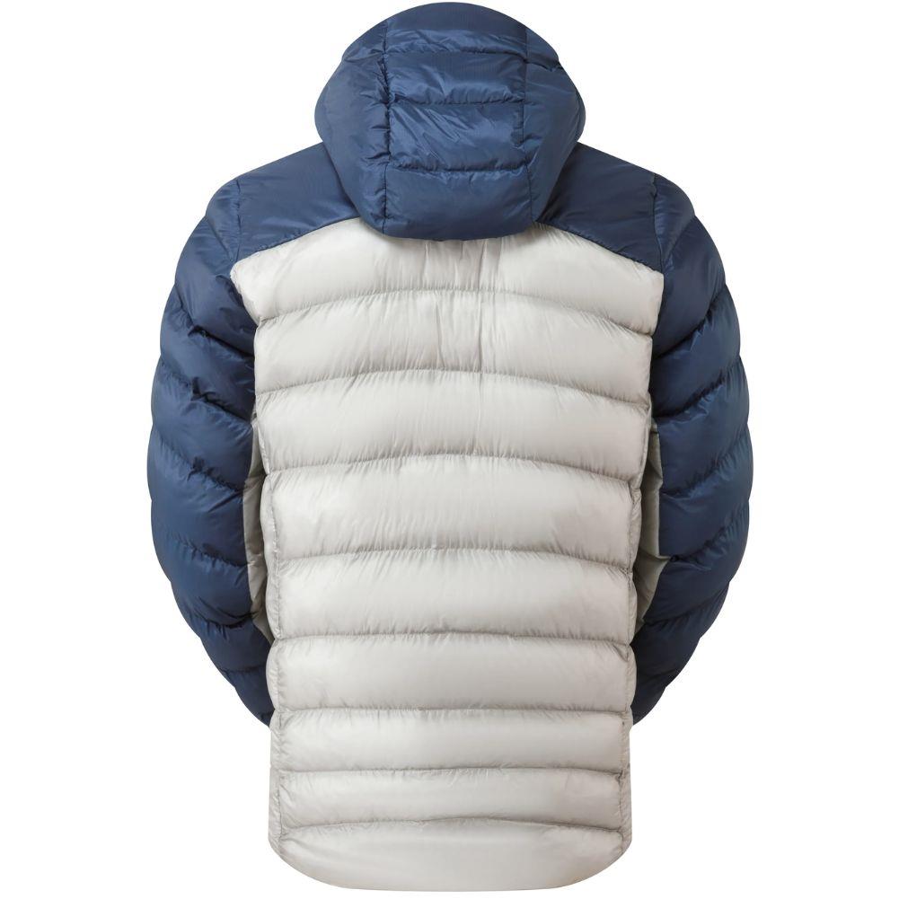 Rab Men's Cirrus Ultra Insulated Hooded Jacket (Tempest Blue/Light Zinc) back