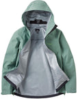 Rab Women's Namche GORE-TEX Jacket (Dark Fig Green) open