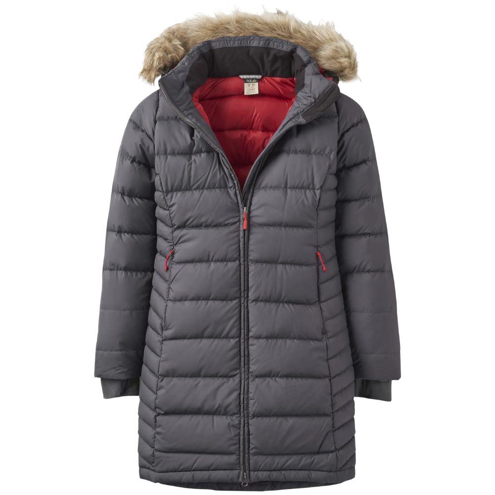 Rab Women's Deep Cover Recycled Down Parka (Graphene)