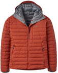 Rab Men's Microlight Windstopper Hoody Down Jacket (Tuscan Red)