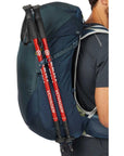 Lowe Alpine AirZone Trail 30L Hiking Pack (Tempest Blue/Orion Blue) poles