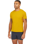 Rab Men's Sonic Ultra Tee (Sahara) model angle