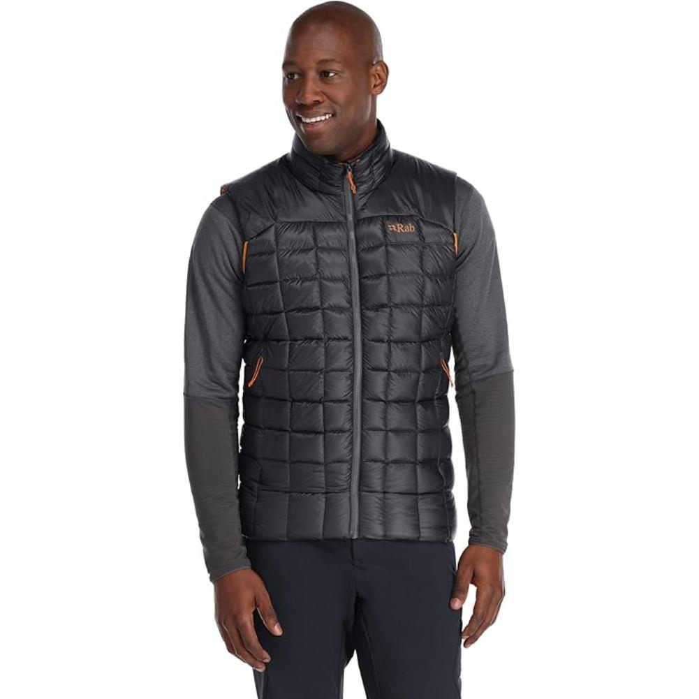 Rab Men's Mythic Down Vest (Black) model