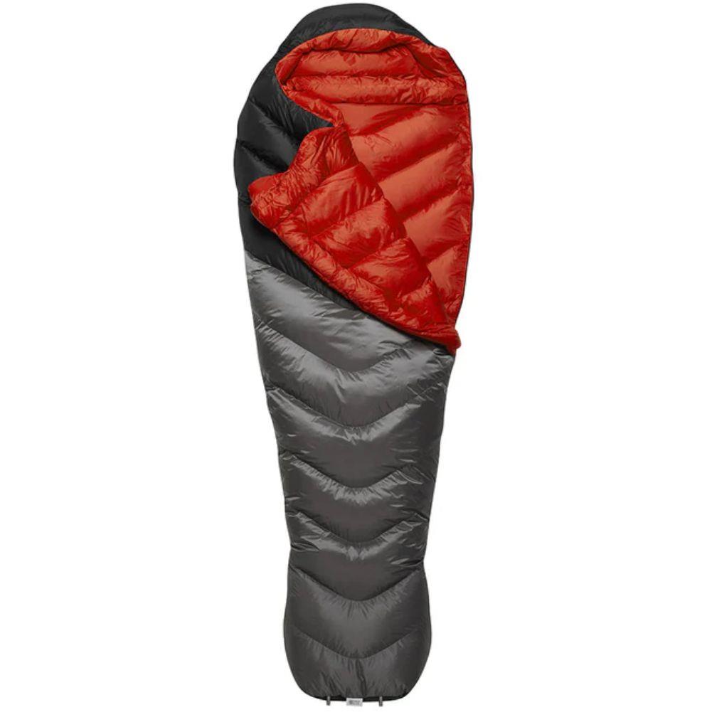 Rab Neutrino Pro 700 Left Zip Down Sleeping Bag (-15C) - Long (Granite) opener
