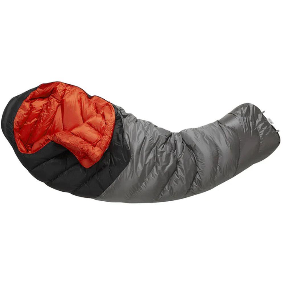 Rab Neutrino Pro 700 Left Zip Down Sleeping Bag (-15C) - Long (Granite) curl