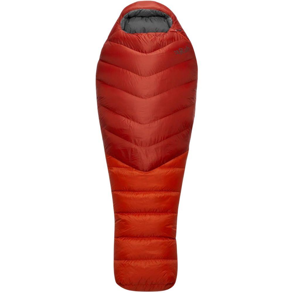 Rab Alpine 600 Down Left Zip Sleeping Bag - Regular (Red Clay)