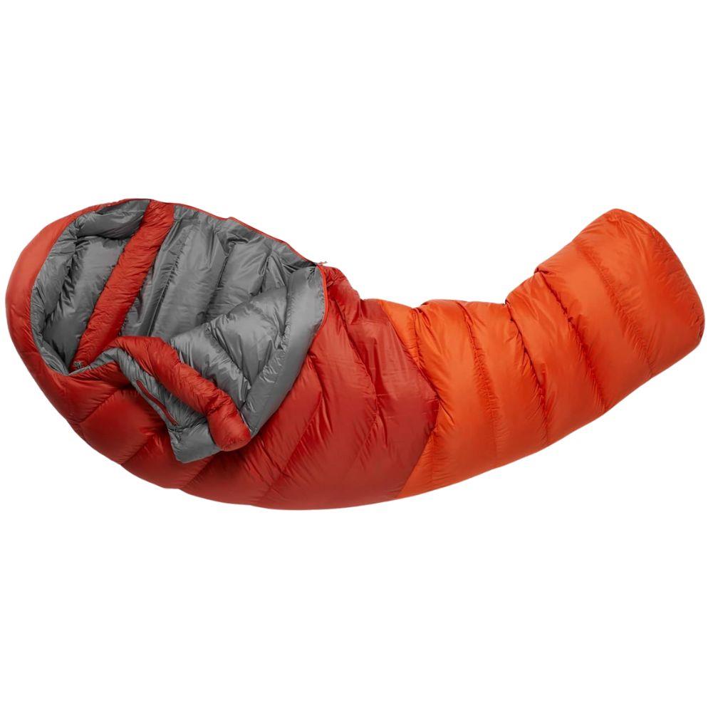 Rab Alpine 600 Down Left Zip Sleeping Bag - Regular (Red Clay) cirl