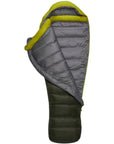 Rab Alpine 800 Down Left Zip Sleeping Bag - Regular (Zest)