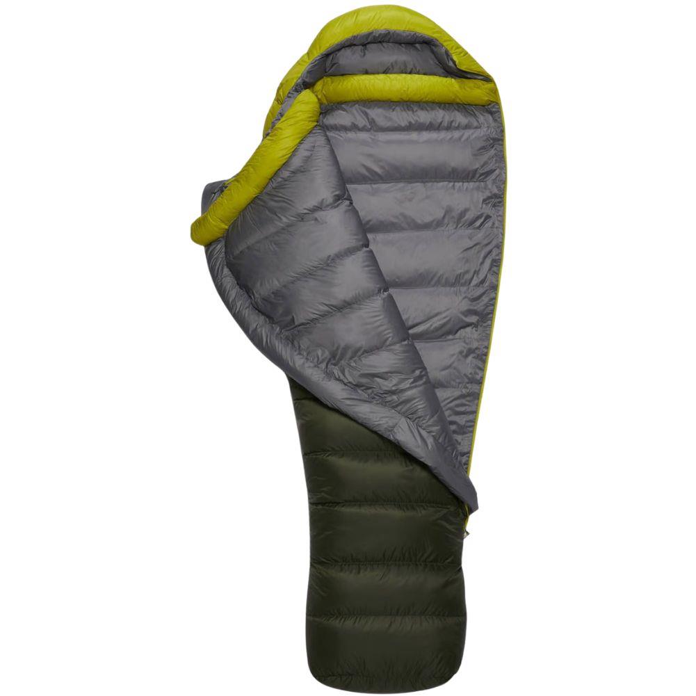 Rab Alpine 800 Down Left Zip Sleeping Bag - Regular (Zest)
