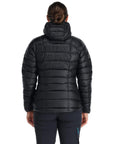 Rab Women's Mythic Alpine Down Jacket (Black) model back