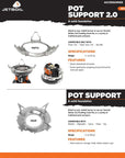 Jetboil Pot Support 2.0 info