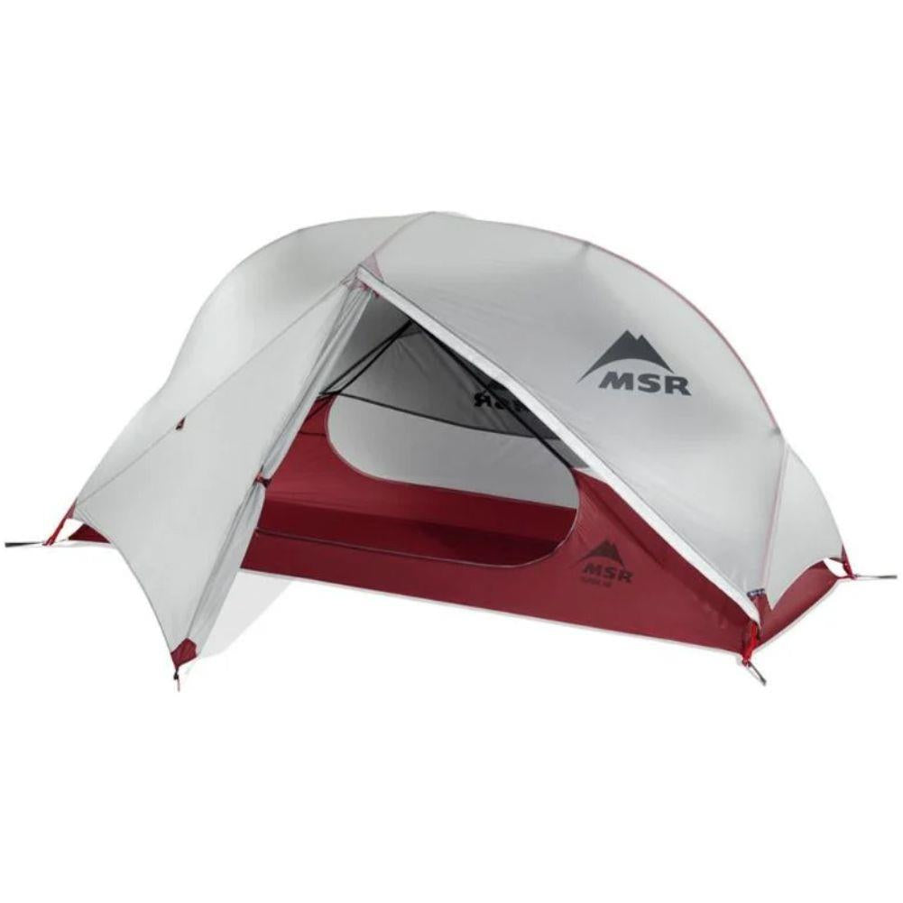 MSR Hubba NX Solo Backpacking Tent - 1 Person Tent (Grey)