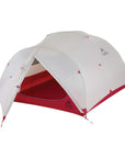MSR Mutha Hubba NX 3 Person Tent (Grey) door open