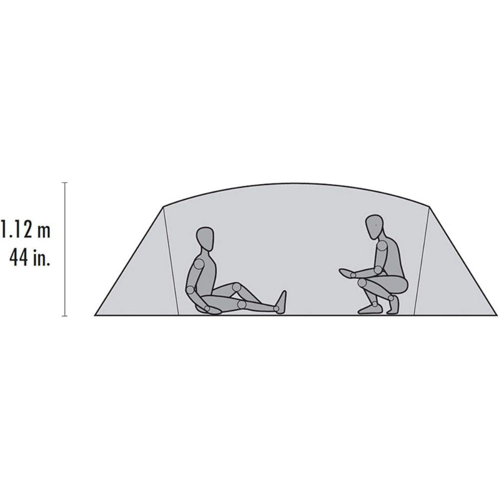 MSR Mutha Hubba NX 3 Person Tent (Grey) two person