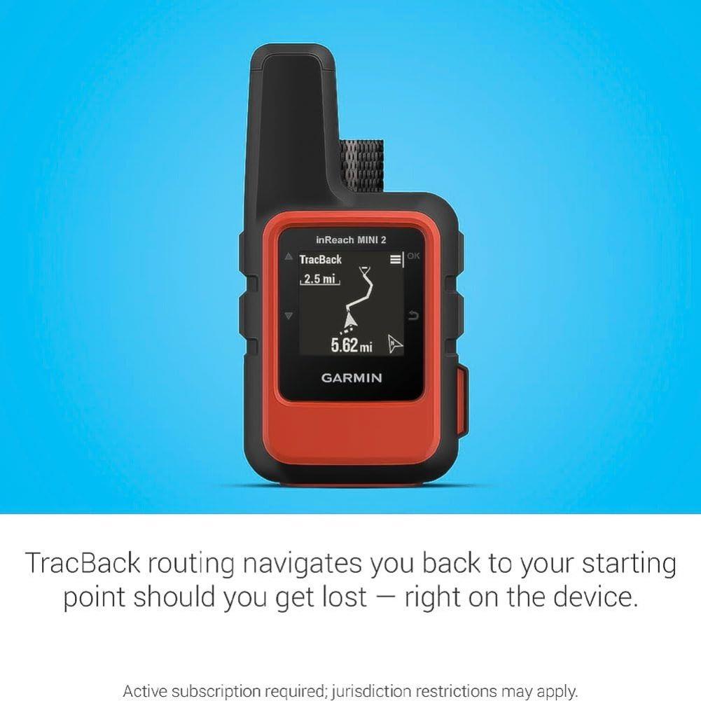 Garmin inReach Mini 2 Sat Comm (Flame Red)info