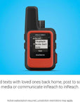 Garmin inReach Mini 2 Sat Comm (Flame Red) text