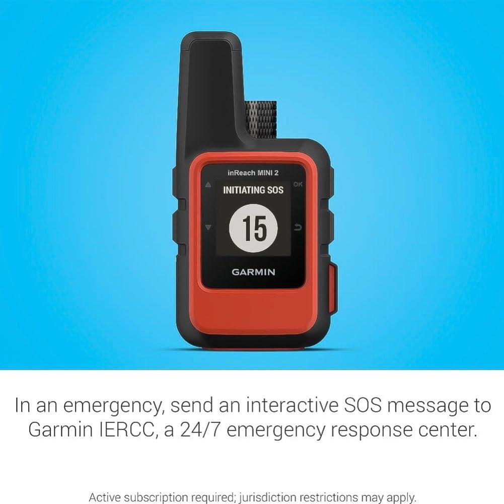 Garmin inReach Mini 2 Sat Comm (Flame Red) 15