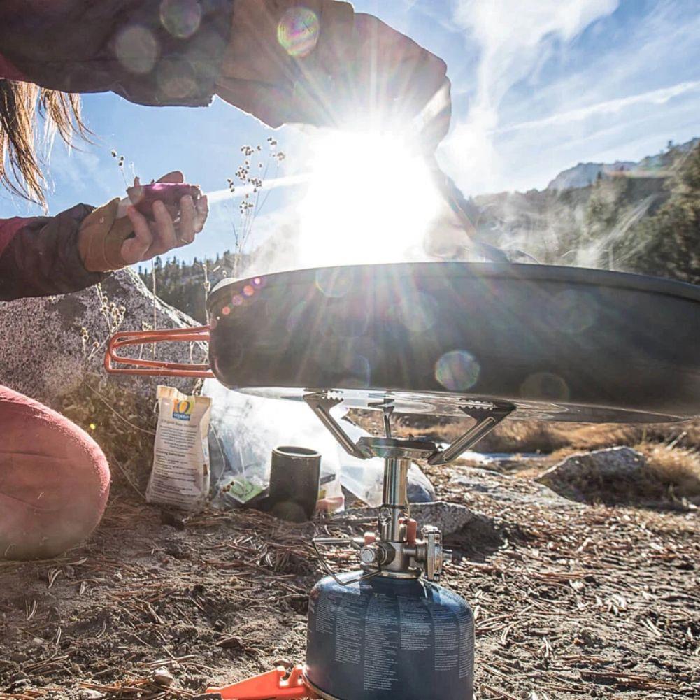 Jetboil MightyMo Steel Cooking Stove sun