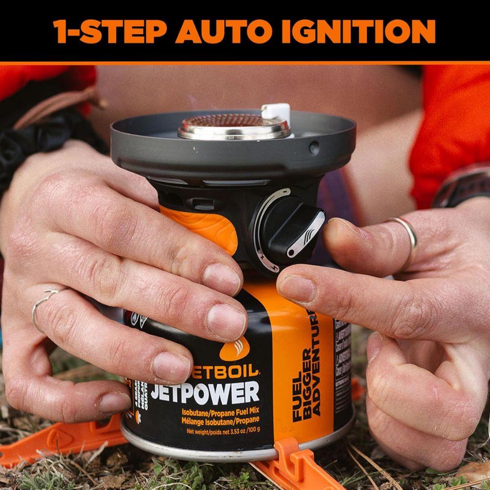 Jetboil Flash 1.0L Fast Boil System (Ocean Topo) turn