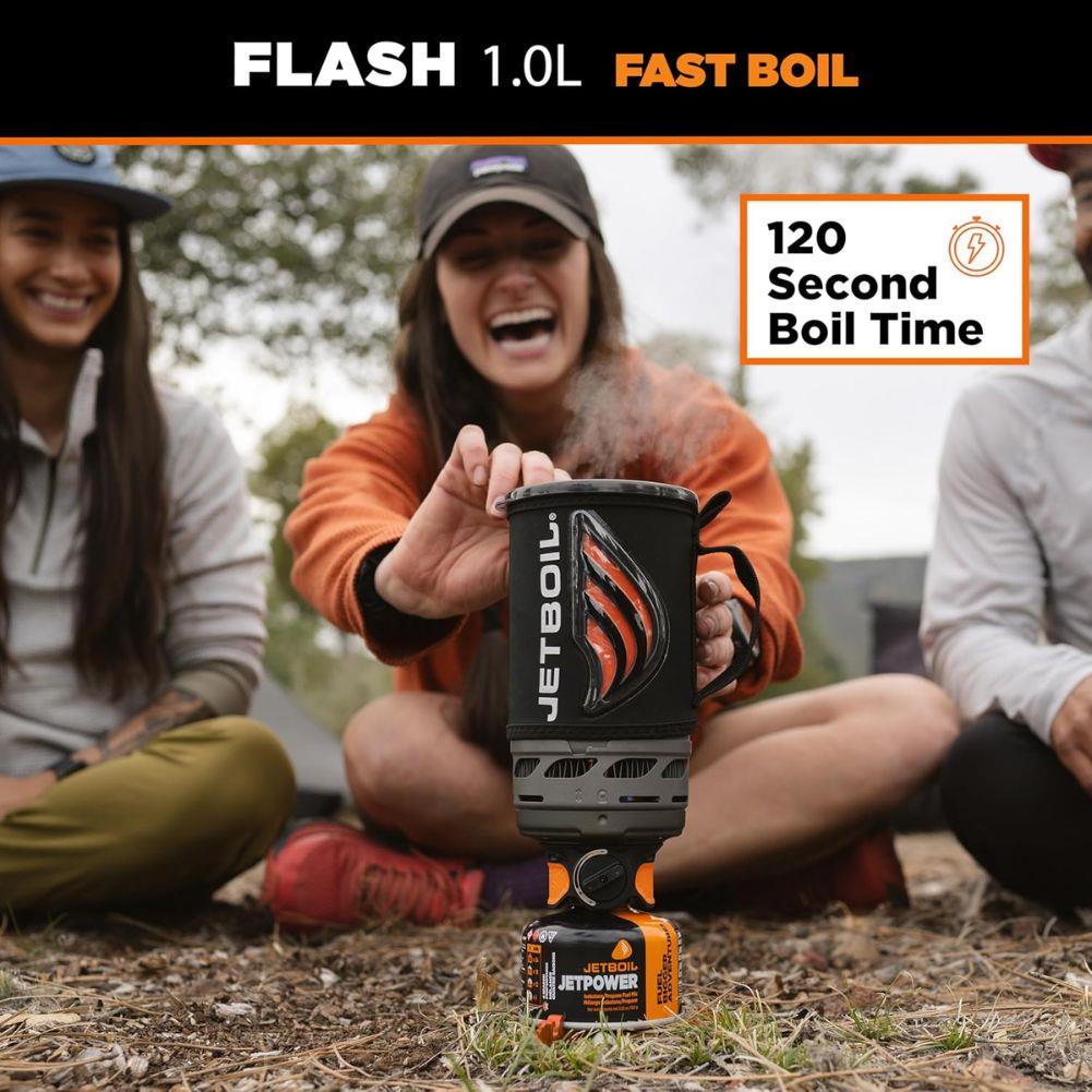 Jetboil Flash 1.0L Fast Boil System (Ocean Topo) fast