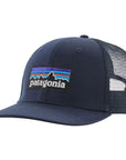 Patagonia P-6 Logo Trucker Hat (New Navy)