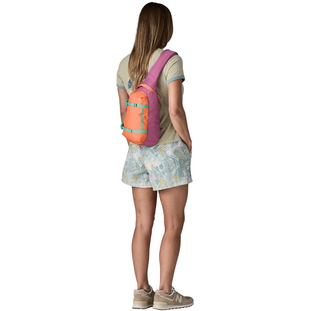 Patagonia Atom Sling Bag 8L (Faded Magenta) full body