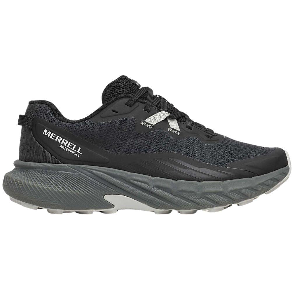 Merrell Women's Agility Trail Waterproof Hiking Shoe (Black)