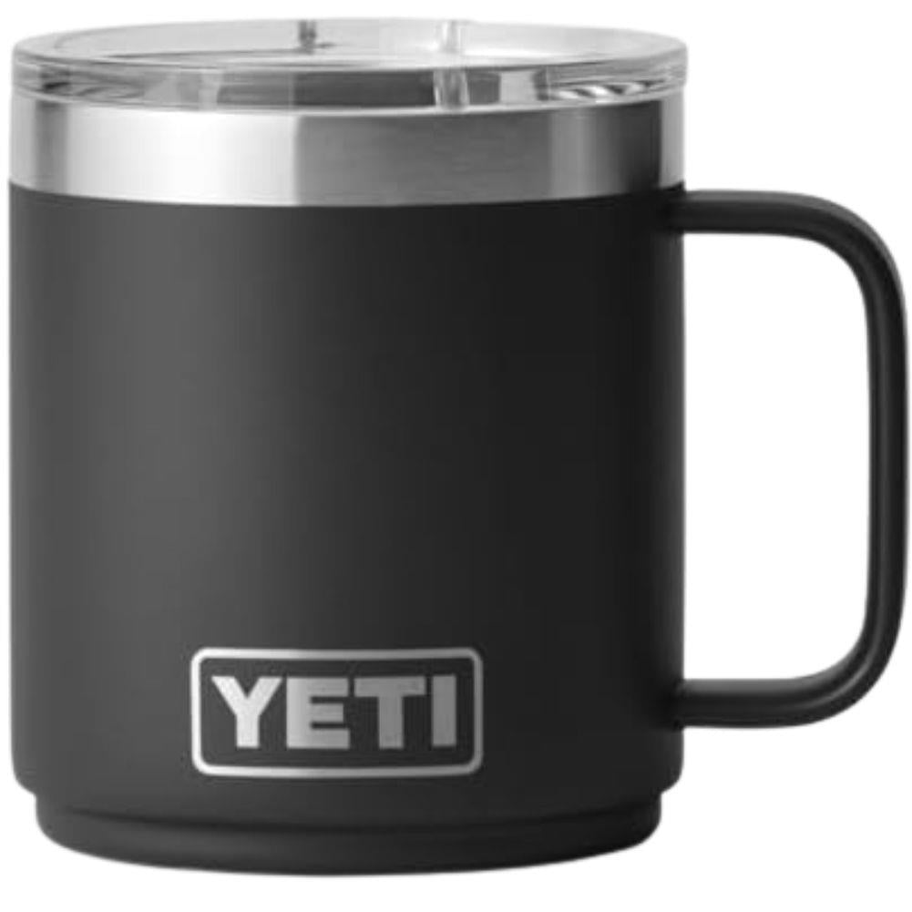 Yeti Rambler 10 oz (295 ml) Stackable Ceramic Lining Mug (Black)
