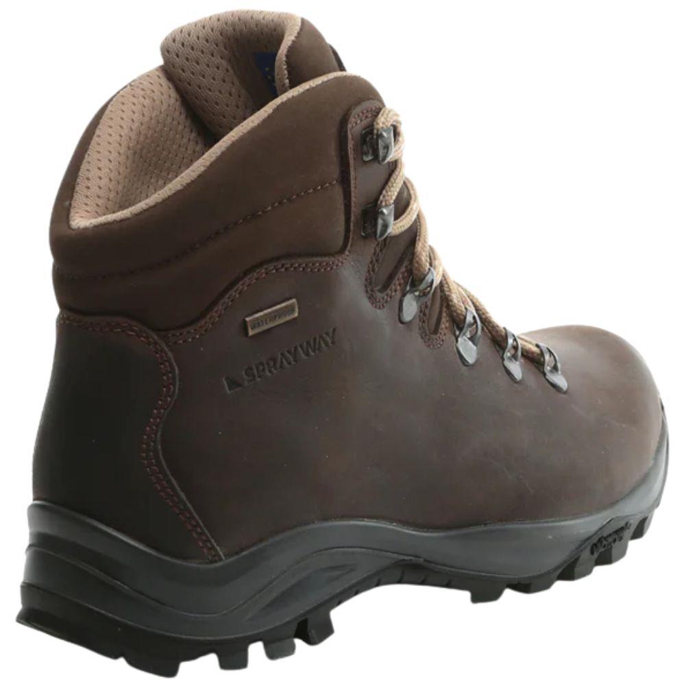 Sprayway Women's Canna HydroDry Hiking Boots (Brown) back angle