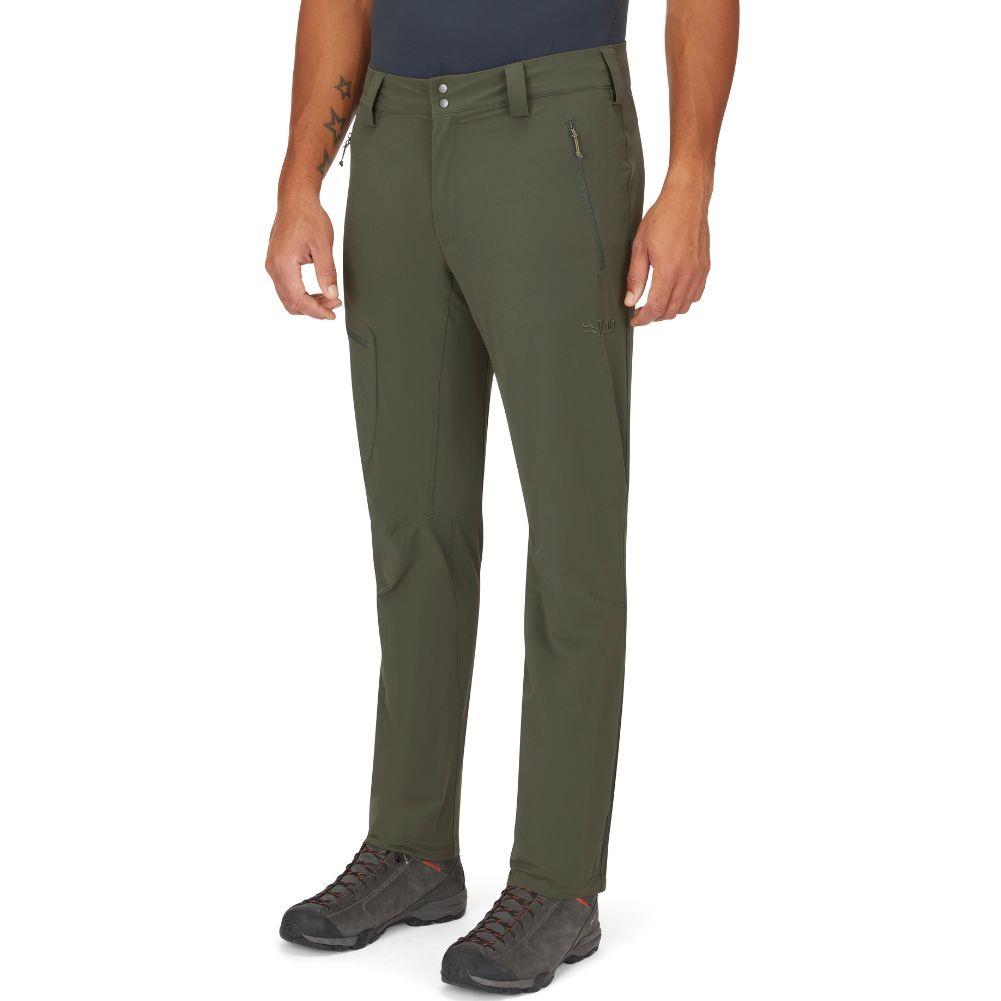 Rab Men's Incline Pants - Regular (Army(Light Khaki)) angle